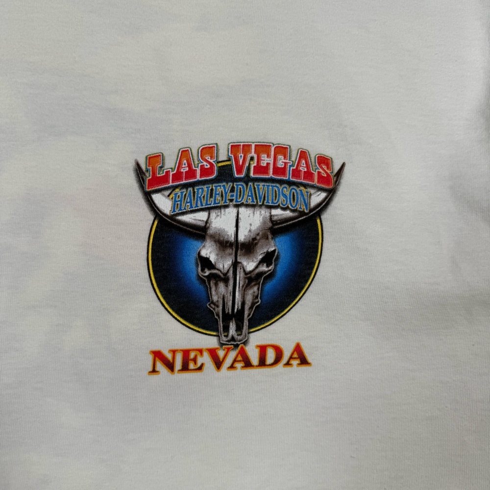 Harley-Davidson Las Vegas Long Sleeve Tee | Size XL | Western Skull Graphic - Picture 5 of 10